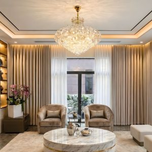 Rèm Vải Biệt Thự 2 Lớp