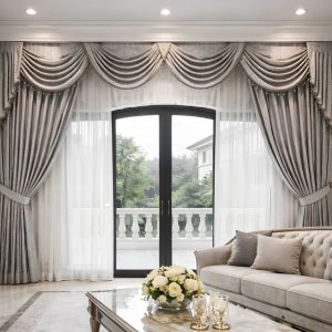 Rèm Vải Cửa Sổ Cao Cấp Cho Cửa Sổ