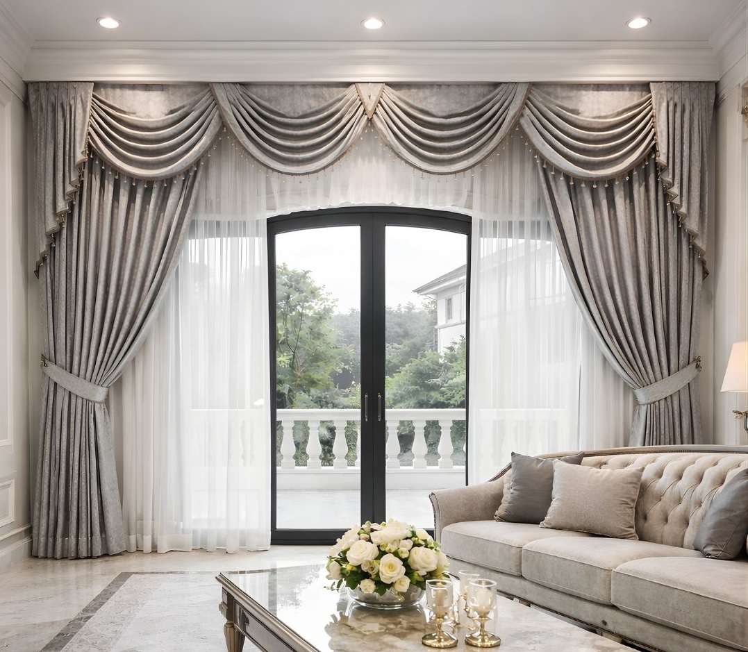 Rèm Vải Cửa Sổ Cao Cấp Cho Cửa Sổ