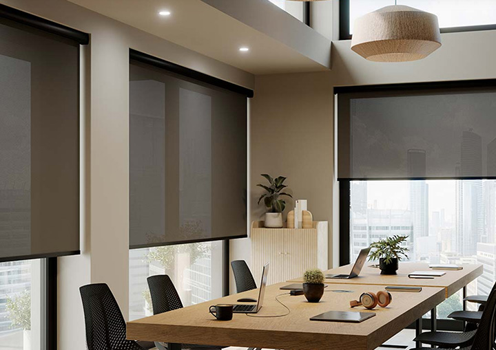 Rèm Vải Văn Phòng Uniview Đẳng Cấp