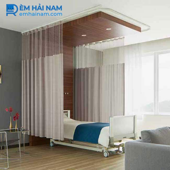 Rèm Che Giường Bệnh Cao Cấp, Kháng Khuẩn Hiệu Quả - Ảnh 2