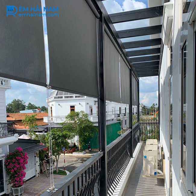 Alternative view of Rèm Cuốn Ngoài Trời Chống Nắng Mưa [Giá Rẻ]