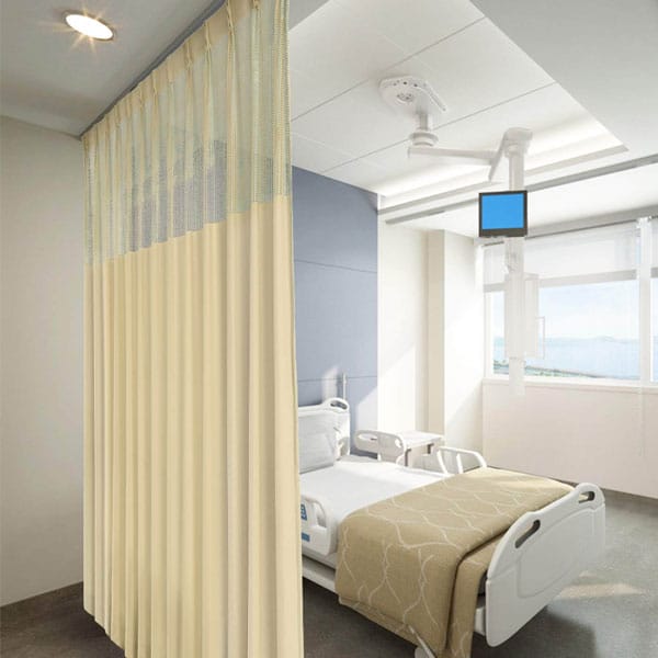 Rèm ngăn giường bệnh giá tốt