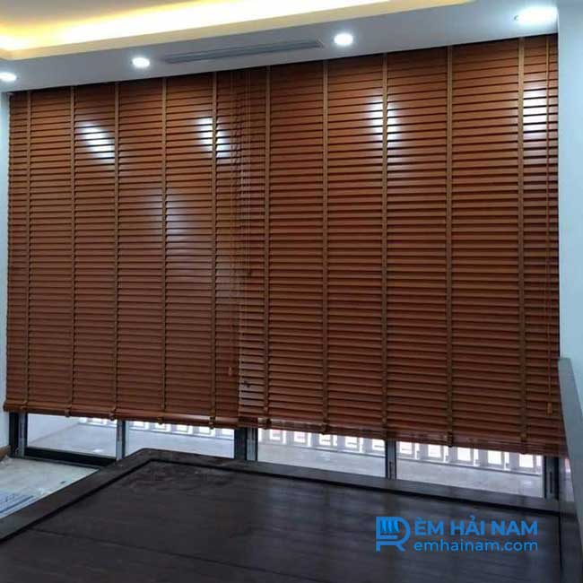 Alternative view of Rèm Nhựa Giả Gỗ Đẹp Cao Cấp Ngoài Trời