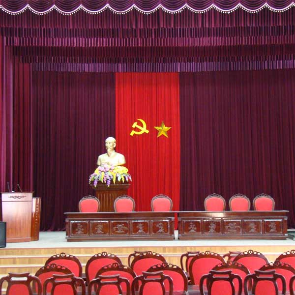 Rèm trang trí sân khấu gá tốt