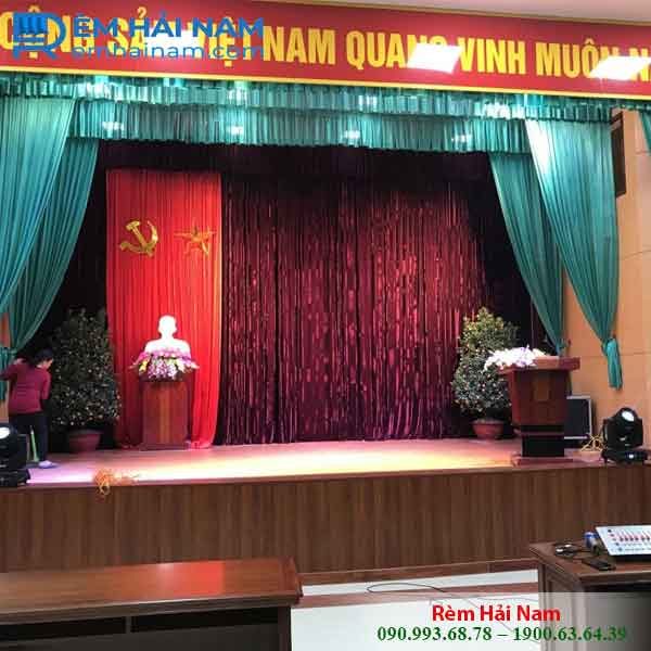 Alternative view of Rèm Trang Trí Sân Khấu Hội Trường Giá Rẻ [Nhiều Màu]