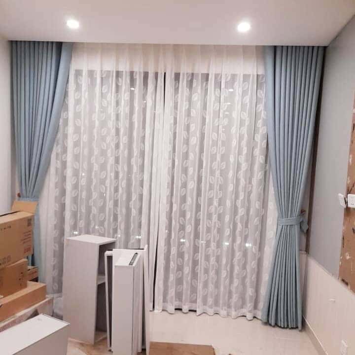 Rèm Vải 2 Lớp Họa Tiết Nổi Bật