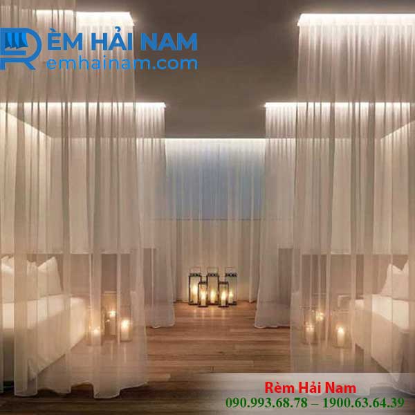 Rèm voan spa đẹp