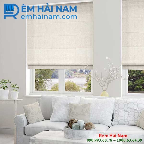 Rèm xếp roman giảm giá