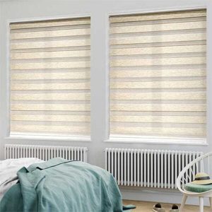 Rèm Cầu Vồng Hiện Đại Vân Gỗ Sang Trọng