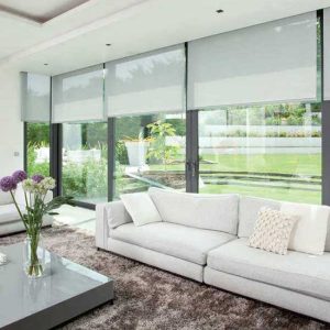 Rèm Cuốn Lưới Sang Trọng Phòng Khách